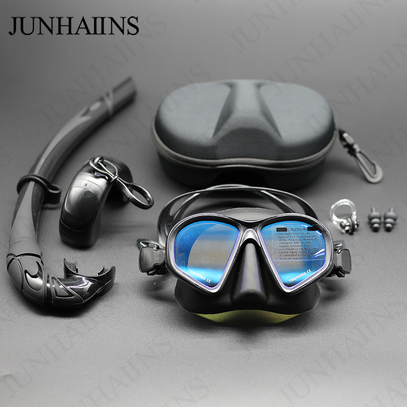 Snorkel Mask Full Face - Máscara de Mergulho de Baixa Capacidade