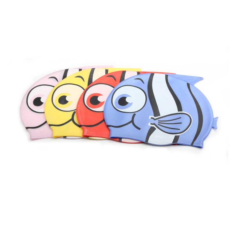 Pool Cover Waterproof - Touca de silicone elástica para natação,