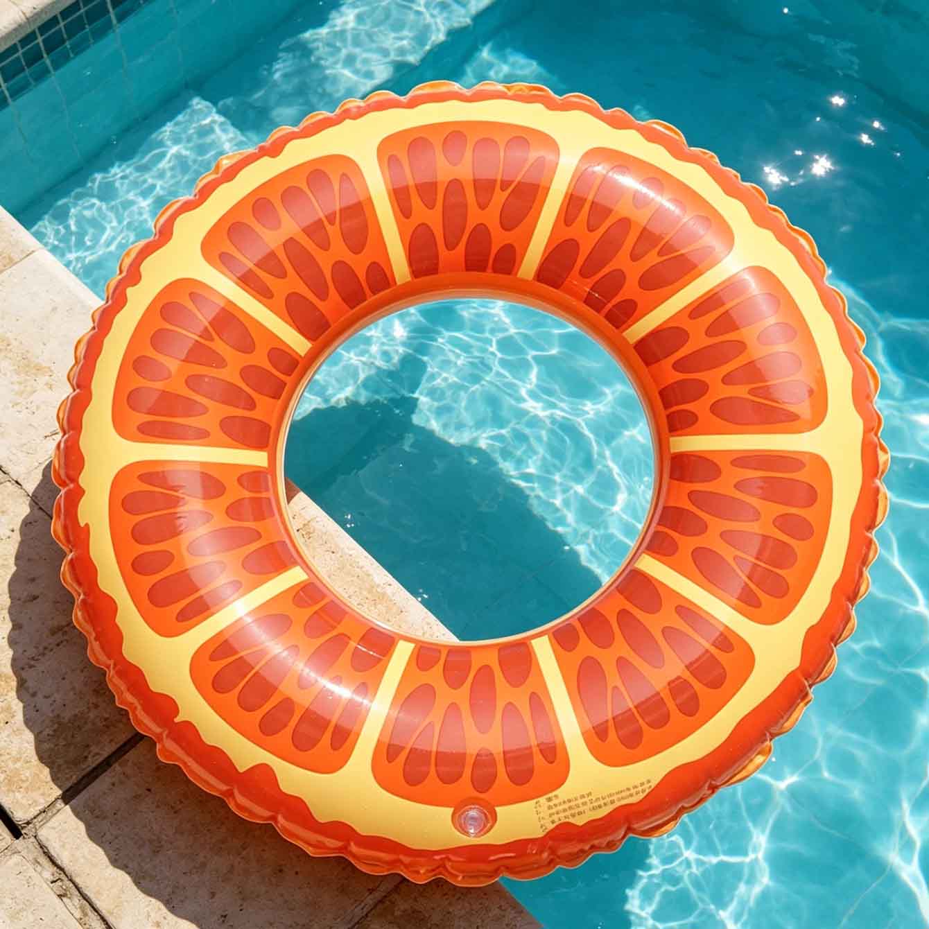 Pool Float Ring Inflatable - 1PC Boia Inflável em Formato de