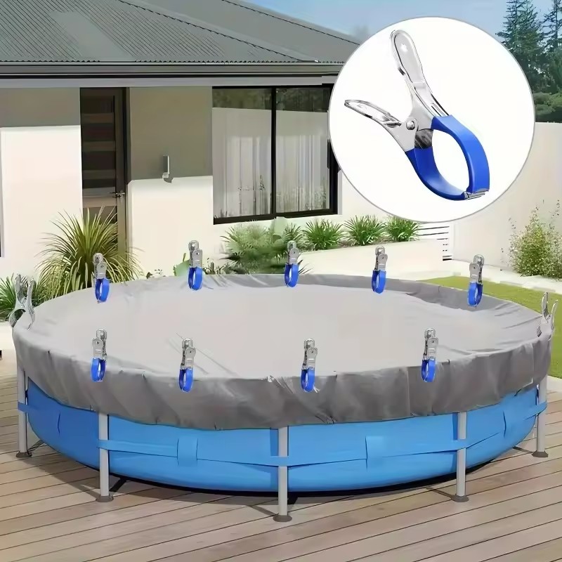 Pool Ladder Above Ground - 6 Peças de Clipes Duráveis de