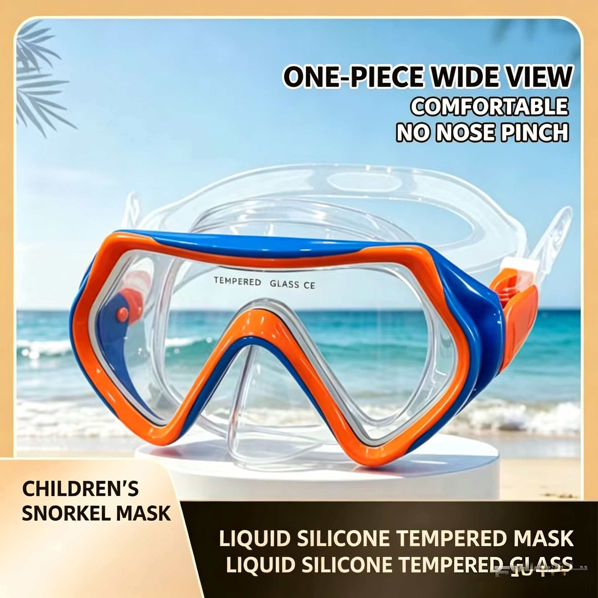 Snorkel Mask Full Face - Novo estilo de conjunto de mergulho