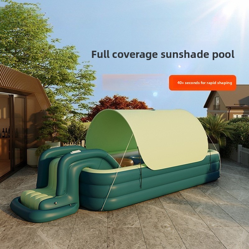 Water Slide Inflatable - Piscina Inflável Infantil com Escorregador e