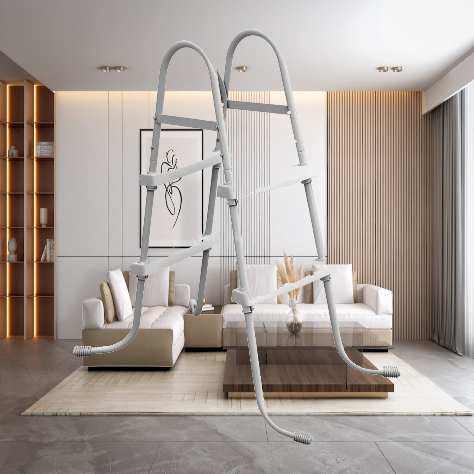 Pool Ladder Above Ground - Escada de Piscina em Forma de