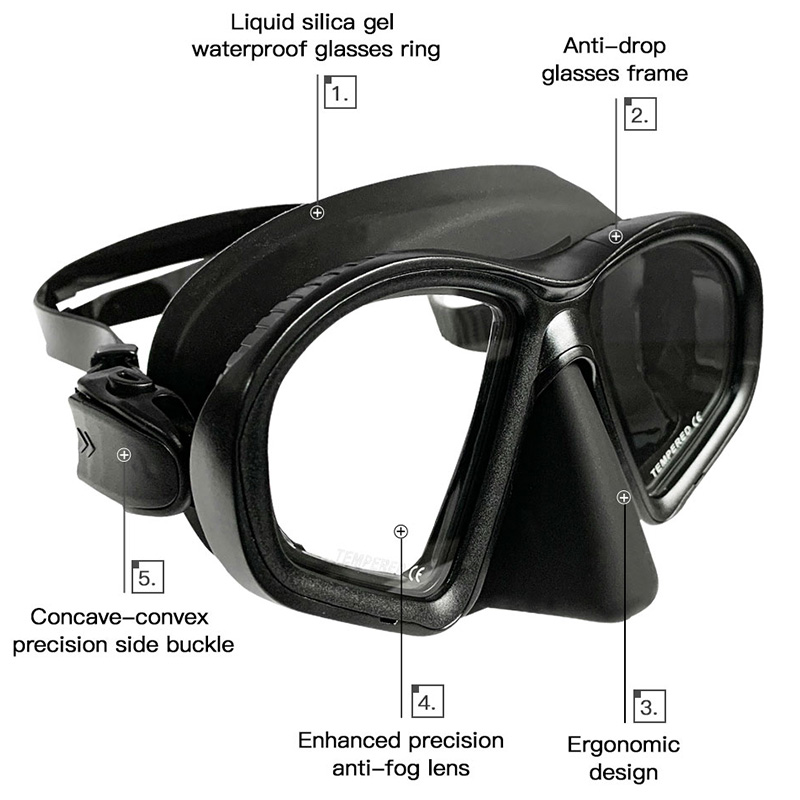 Máscara de Mergulho de Baixa C - Snorkel Mask Full Face avaliação e preço