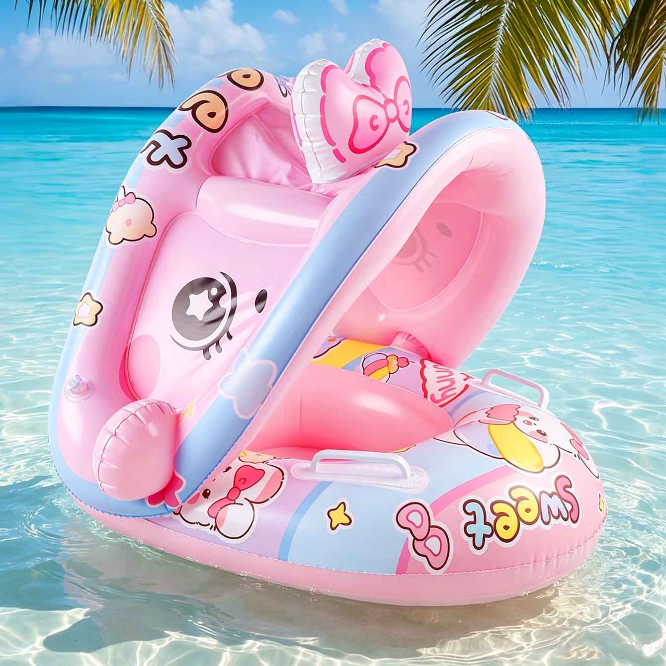 1PC Boia Inflável para Piscina - Pool Float Ring Inflatable avaliação e preço