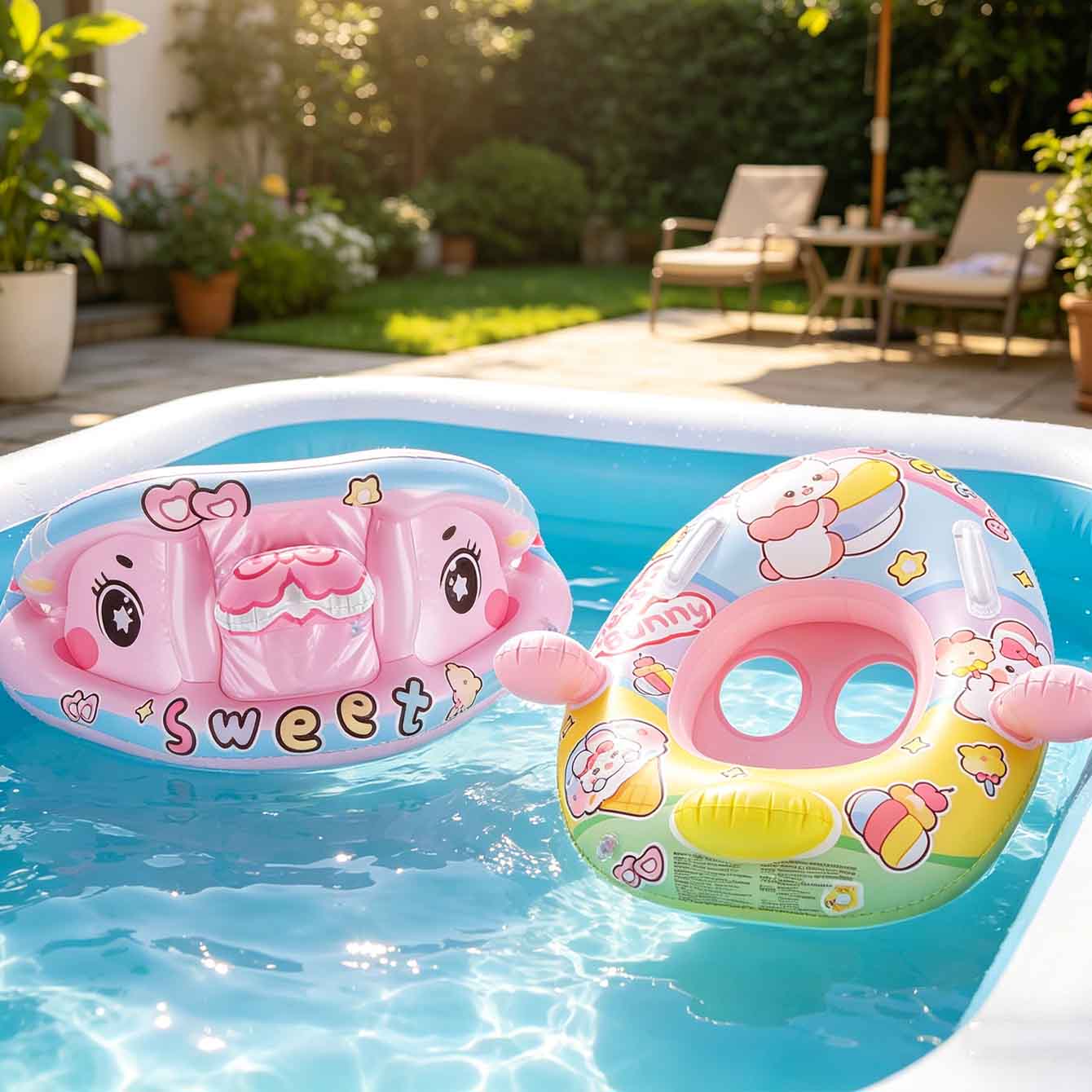1PC Boia Inflável para Piscina - Pool Float Ring Inflatable avaliação e preço