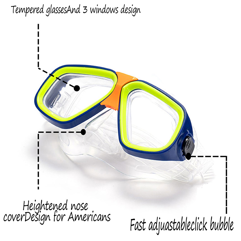 Adultos crianças óculos de mer - Snorkel Mask Full Face avaliação e preço