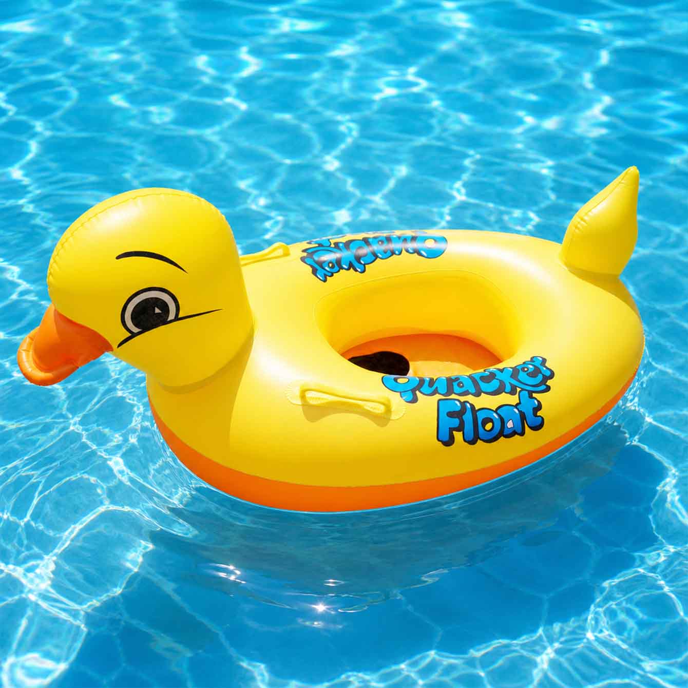 Boia Inflável de Pato com Alça - Pool Float Ring Inflatable avaliação e preço