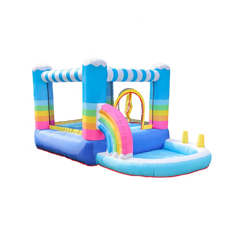 Castelo Inflável Novo com Esco - Water Slide Inflatable avaliação e preço