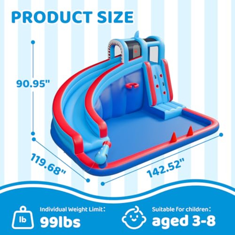 Escorregador inflável de água  - Water Slide Inflatable avaliação e preço