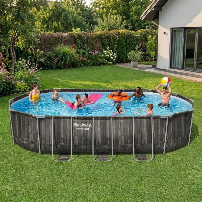 Piscina Bestway Power Steel 20 - Pool Ladder Above Ground avaliação e preço