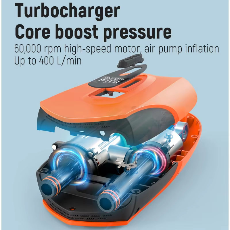 Bomba de Ar Elétrica Portátil  - Pool Float Ring Inflatable avaliação e preço