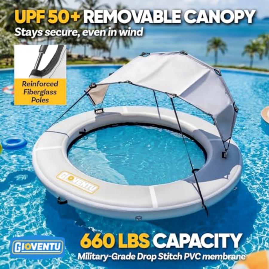 Boia inflável de 2,4m (8 pés)  - Pool Float Ring Inflatable avaliação e preço