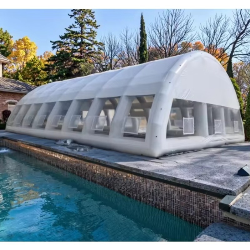 Cobertura Inflável para Piscin - Pool Cover Waterproof avaliação e preço