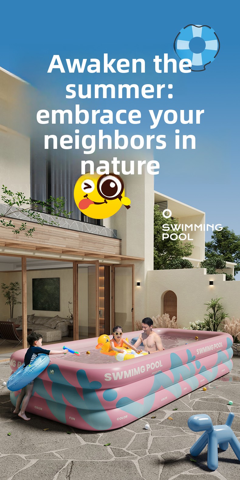 Piscina Inflável com Toldo e E - Water Slide Inflatable avaliação e preço