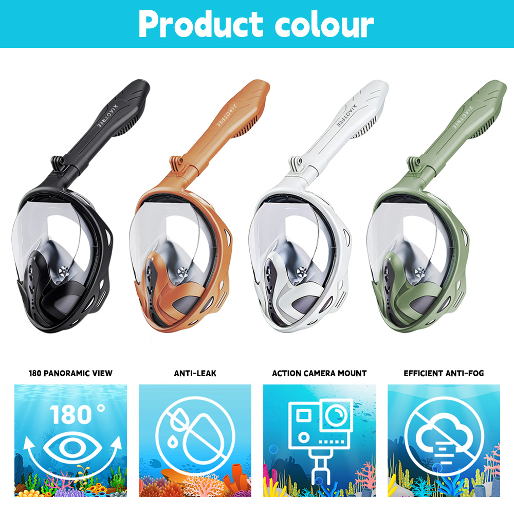 Máscara de Snorkel XIAOTREE co - Snorkel Mask Full Face avaliação e preço