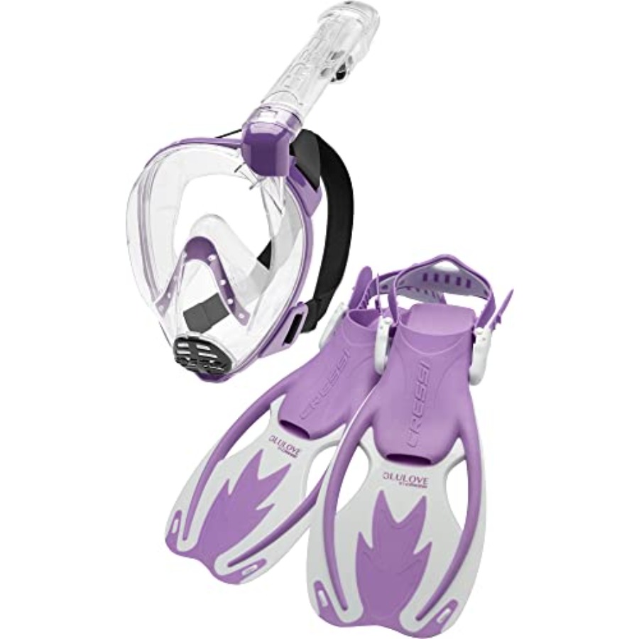 Kit de snorkeling para criança - Snorkel Mask Full Face avaliação e preço