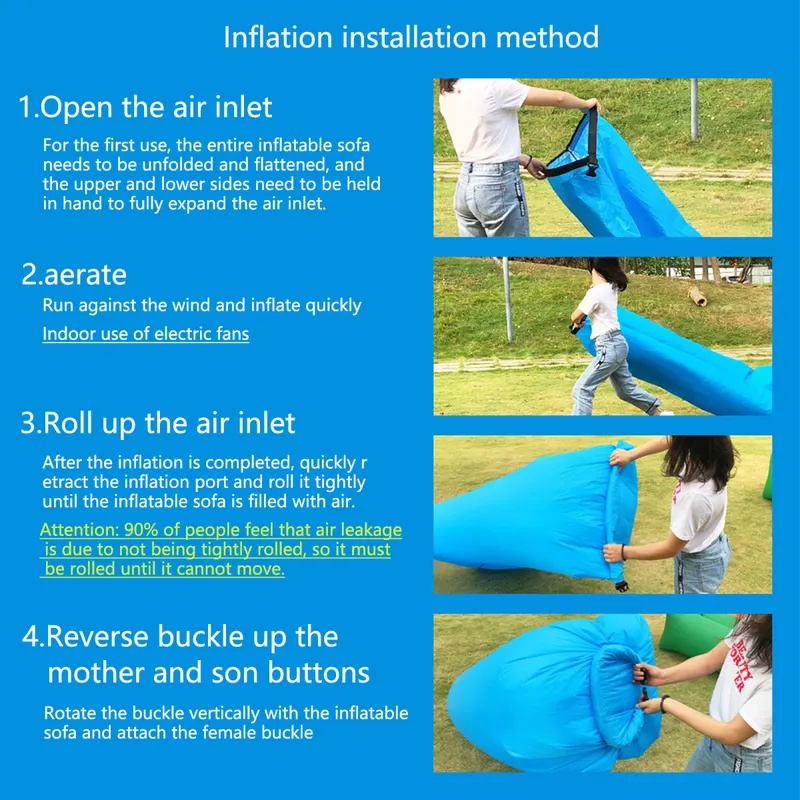 Sofá Inflável Portátil Leve e  - Pool Lounger Inflatable avaliação e preço