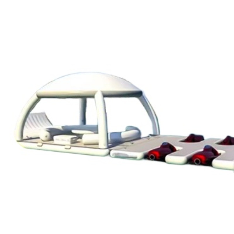 Toldo inflável para iate aquát - Water Slide Inflatable avaliação e preço