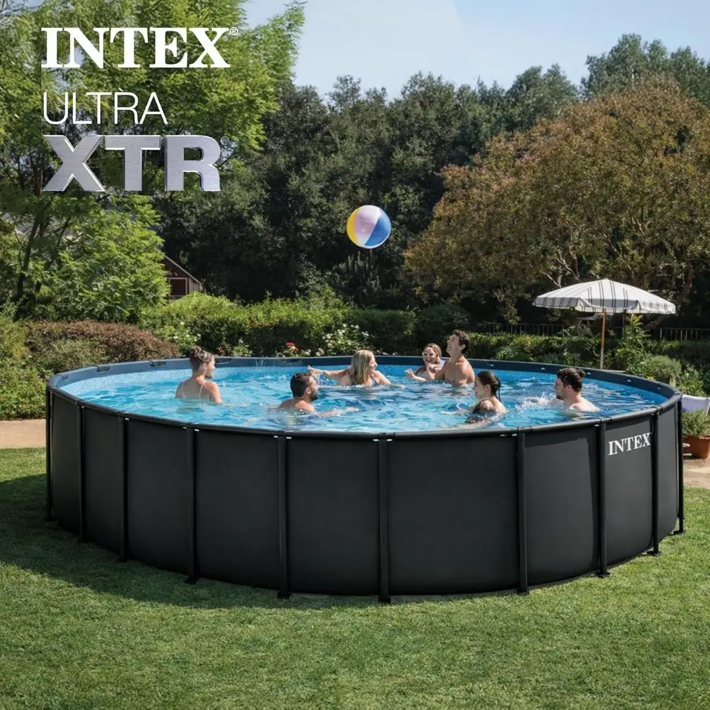 Conjunto de piscina redonda ac - Pool Ladder Above Ground avaliação e preço