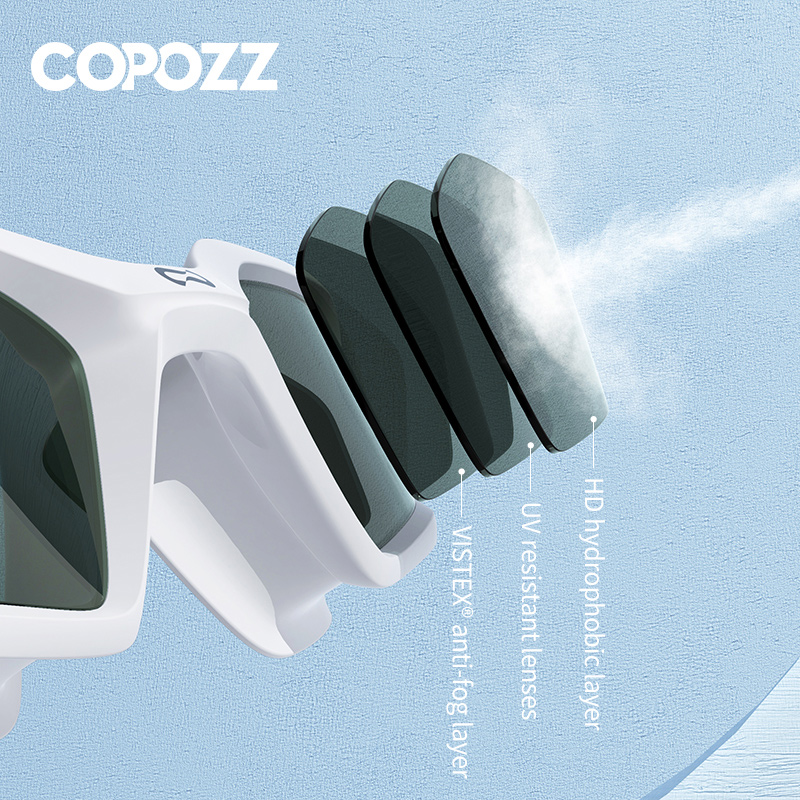 Copozz novos óculos de natação - Swim Goggles Anti Fog Uv avaliação e preço