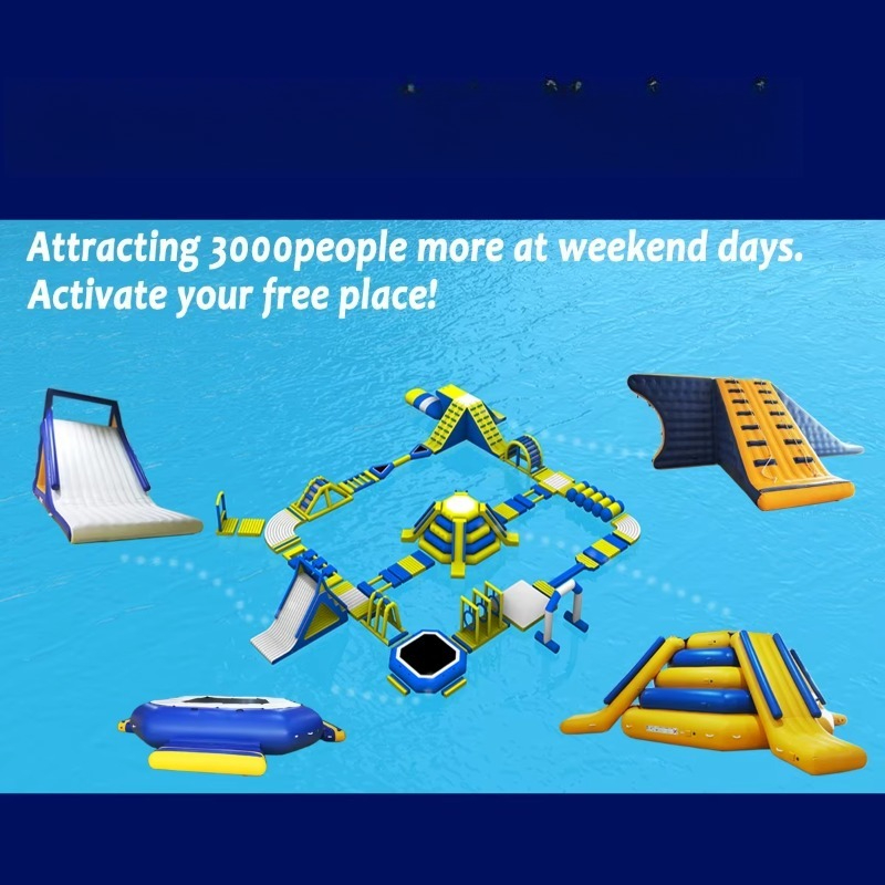 Parque Aquático Inflável Comer - Water Slide Inflatable avaliação e preço