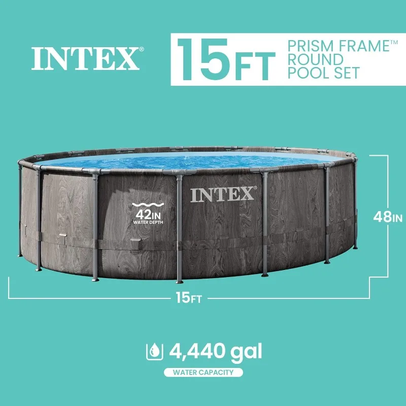 Piscina Inflável Redonda Intex - Pool Ladder Above Ground avaliação e preço